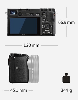 Parametry bezzrcadlovky Sony Alpha A6000